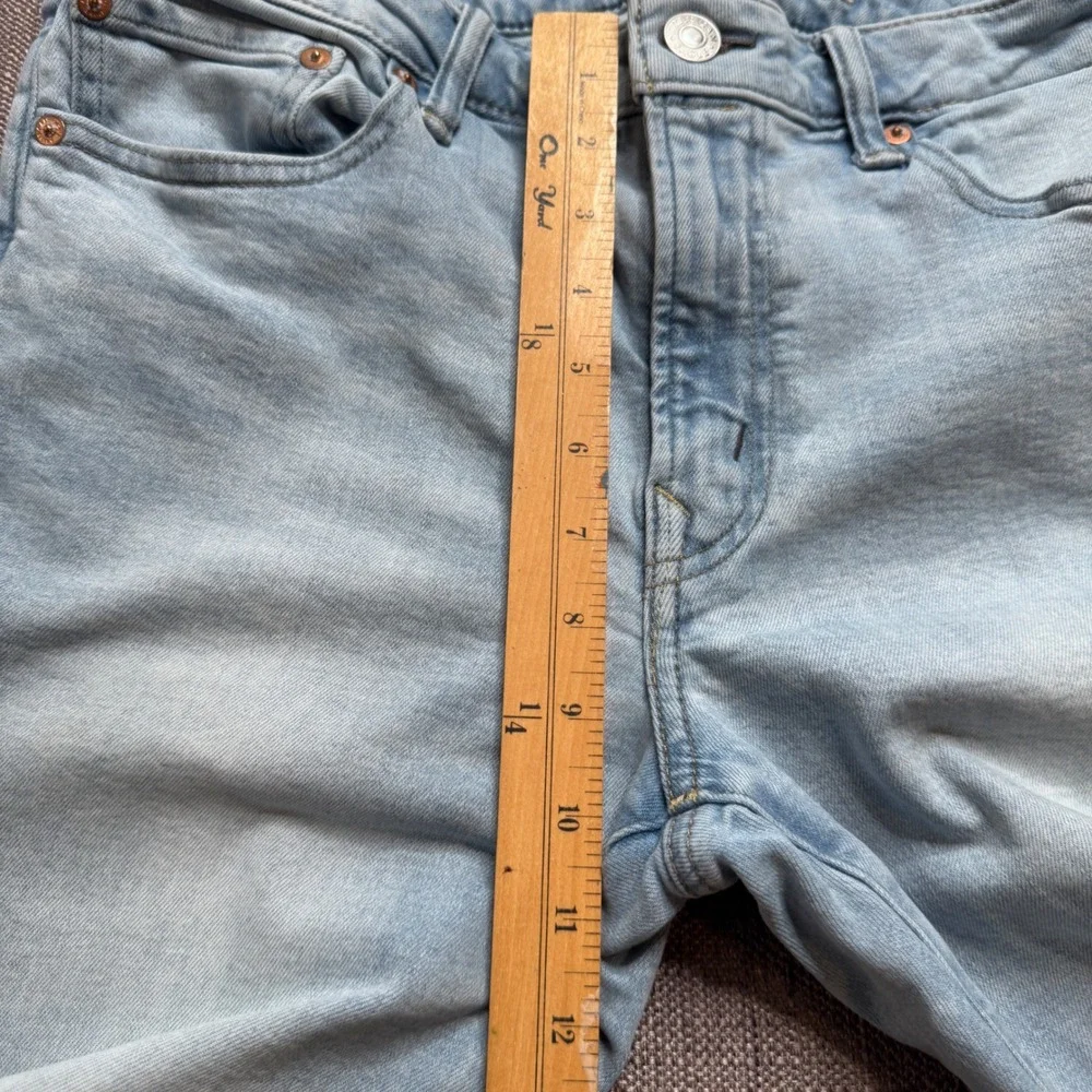 American Eagle Airflex+ Skinny Jeans Mens 33x32 Light Wash Stretch Denim
